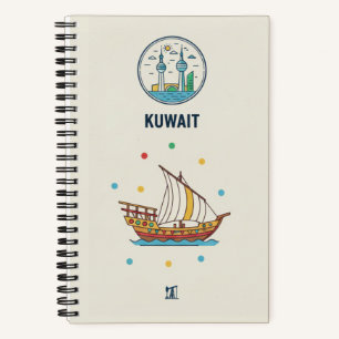 Kuwait Heritage & Traditional Dhow Photo Archive Notebook