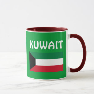 Kuwait* KW Country Code Mug