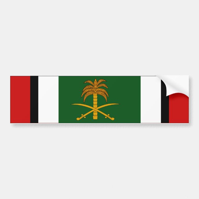 Kuwait Liberation Ribbon Bumper Sticker (Front)