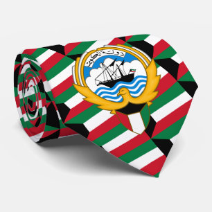 Kuwaiti Flag & Emblem, Flag of Kuwait Tie