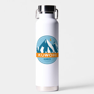 Kuwohi North Carolina Tennessee Stars Moon Water Bottle
