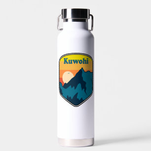 Kuwohi North Carolina Tennessee Sunrise Water Bottle