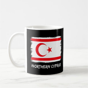 Kuzey Kibris Northern Cyprus Flag Coffee Mug