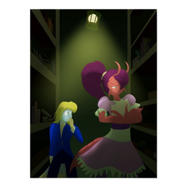 Kuzoura and Crayfish Girl Poster (Front)