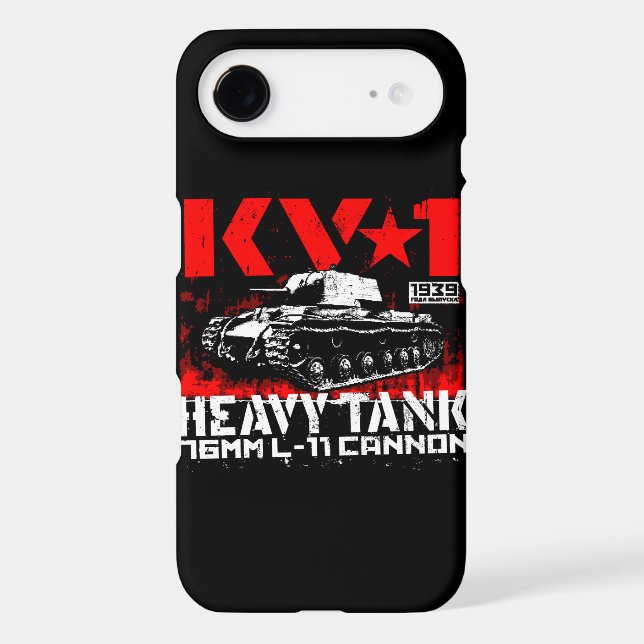 KV-1 Soviet heavy tank Case-Mate iPhone Case (Back)