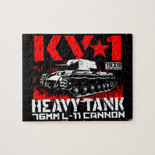 KV-1 Soviet heavy tank Jigsaw Puzzle