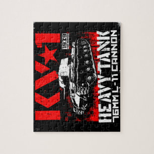 KV-1 Soviet heavy tank Jigsaw Puzzle