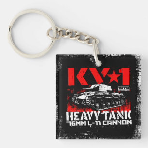 KV-1 Soviet heavy tank Key Ring