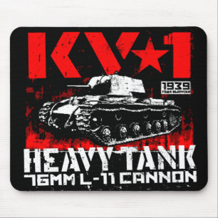 KV-1 Soviet heavy tank Mouse Pad
