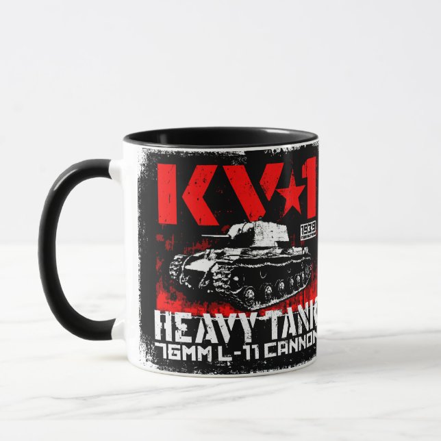 KV-1 Soviet heavy tank Mug (Left)