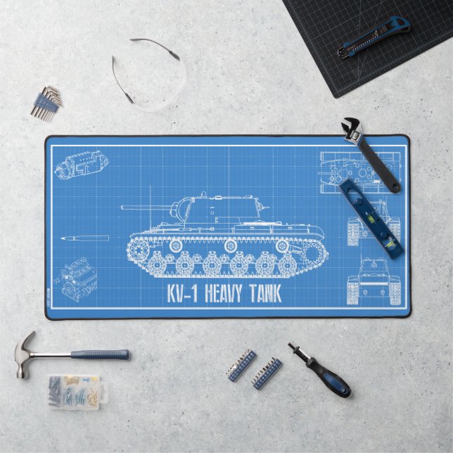 KV-1 tank Desk Mat (Workstation)