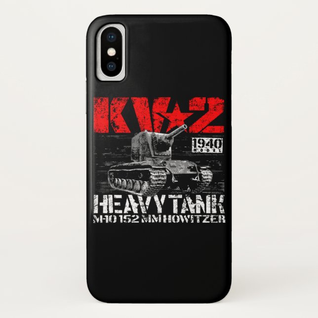 KV-2 Soviet heavy tank Case-Mate iPhone Case (Back)