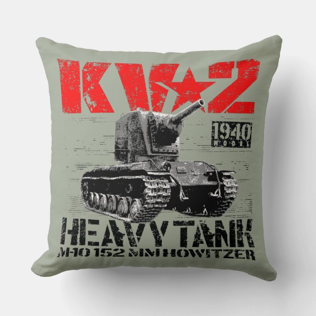 KV-2 Soviet heavy tank Cushion (Front)