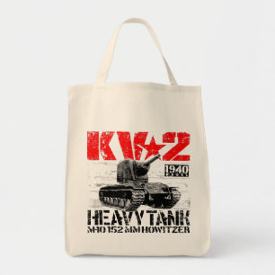 KV-2 Soviet heavy tank Tote Bag