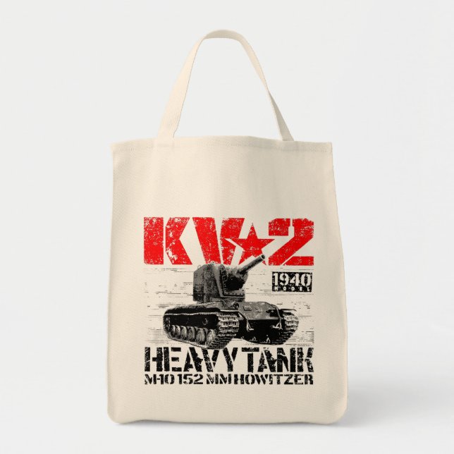 KV-2 Soviet heavy tank Tote Bag (Front)