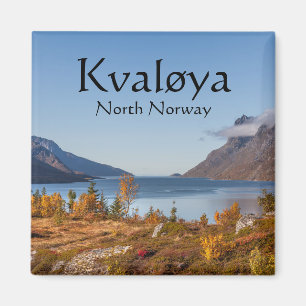 Kvaloya Island Norway Magnet