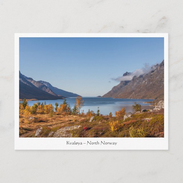 Kvaloya Island Norway Postcard (Front)
