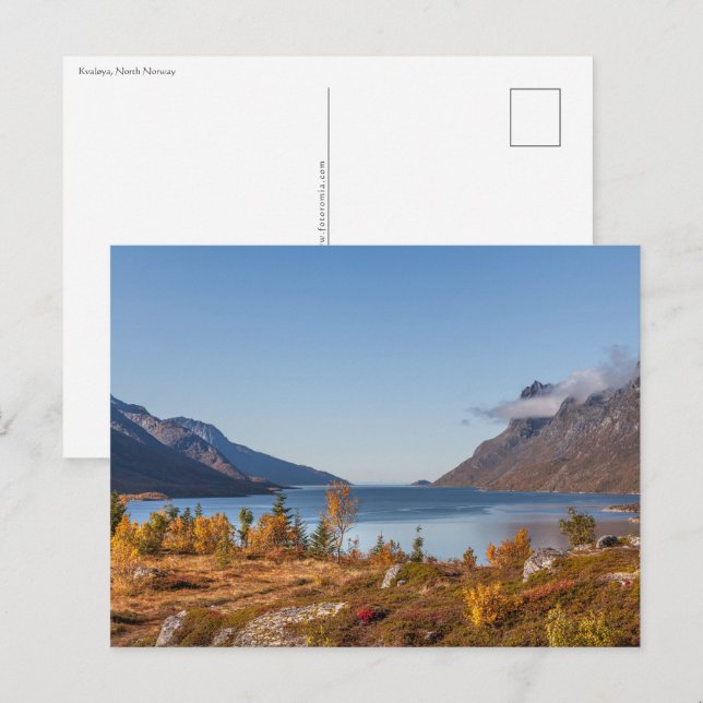 Kvaloya Island Norway Postcard (Front/Back)