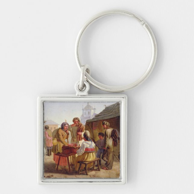 Kvas Seller, 1862 Key Ring (Front)