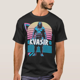 Kvasir Norse God Asgard Norse Mythology Retro T-Shirt