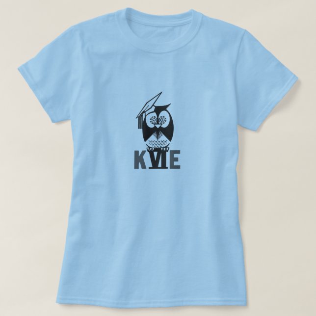 KVIE 50's/60's Retro Logo T-shirt (Design Front)