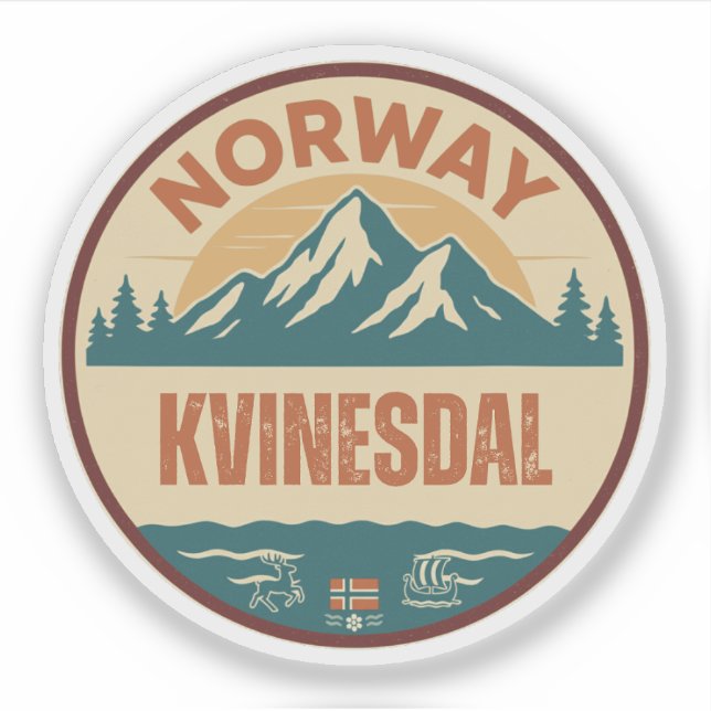Kvinesdal, Norge Norway (Front)