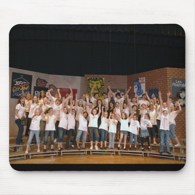 KVPC Broadway Bound Cast Mousepad (Front)