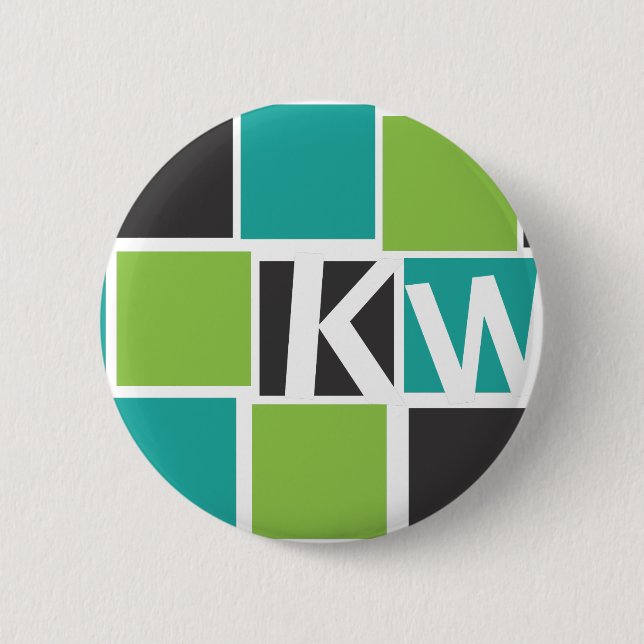 KW Accessoires 6 Cm Round Badge (Front)