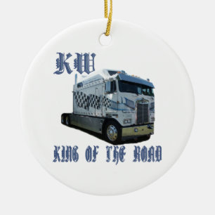 KW King of the Road Ceramic Ornament
