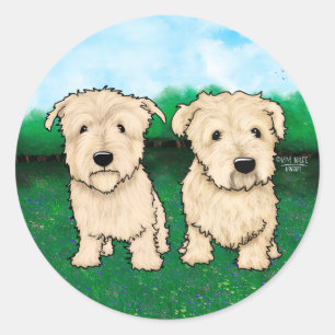 KW Portrait 2 Classic Round Sticker