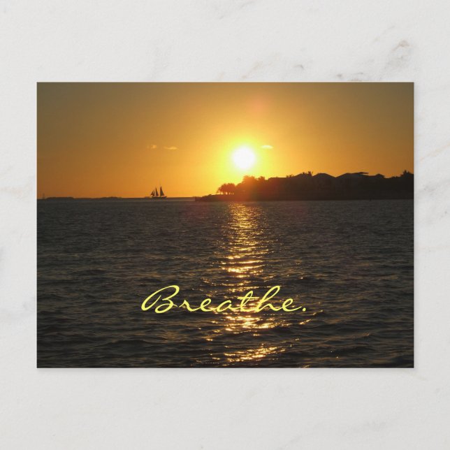 KW sunset postcard (Front)