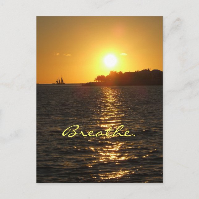 KW sunset postcard (Front)