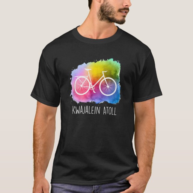 Kwajalein Atoll Bicycle Family Vacation Marshall I T-Shirt (Front)
