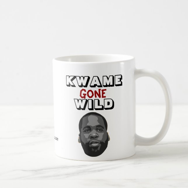Kwame Gone Wild Coffee Mug (Right)