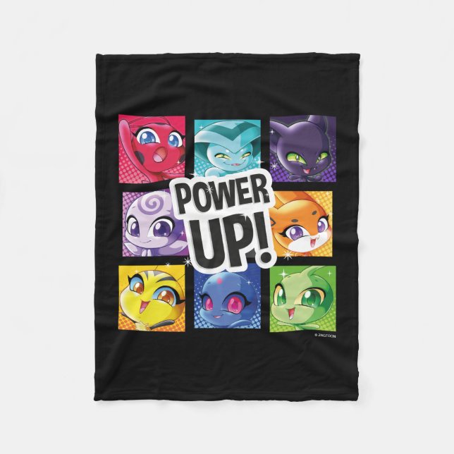 Kwamis | Power Up Fleece Blanket (Front)