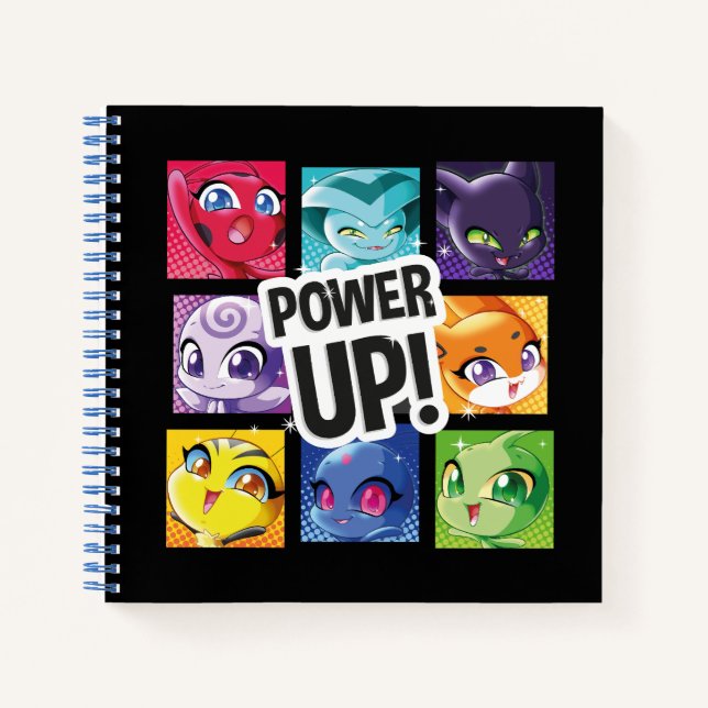 Kwamis | Power Up Notebook (Front)