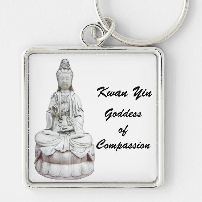 Kwan Yin 1 Key Ring (Front)