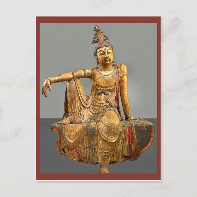 Kwan Yin or Guanyin Chinese Goddess of Mercy Postcard (Front)