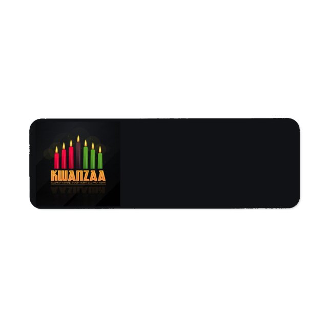 Kwanzaa Address Labels (Front)