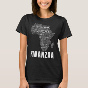 Kwanzaa Africa Seven Principles of African America T-Shirt