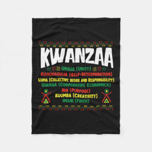 Kwanzaa - African American Heritage Festival 1  Fleece Blanket