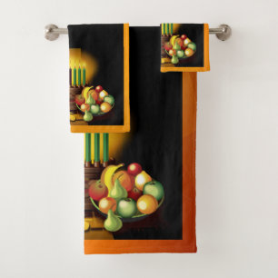 Kwanzaa Bathroom Towel Set