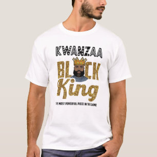 Kwanzaa Black King The Most Powerful Piece In The T-Shirt