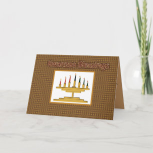 Kwanzaa Blessings Holiday Card