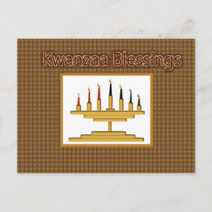 Kwanzaa Blessings Postcard