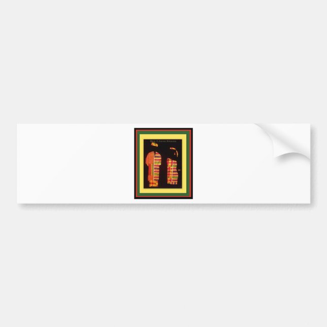 Kwanzaa Bumper Sticker (Front)