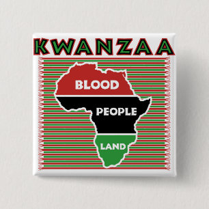 Kwanzaa button