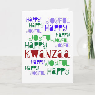 Kwanzaa card