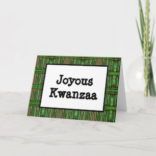 Kwanzaa Card - Joyous #3