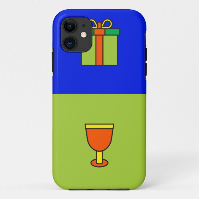 kwanzaa colorblock Case-Mate iPhone case (Back)